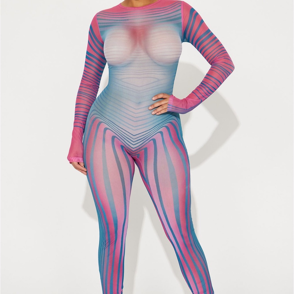 FN Masterpiece mesh jumpsuit